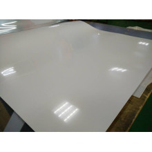 Opaque impreso brillante hoja de PVC blanco rígido para jugar tarjetas